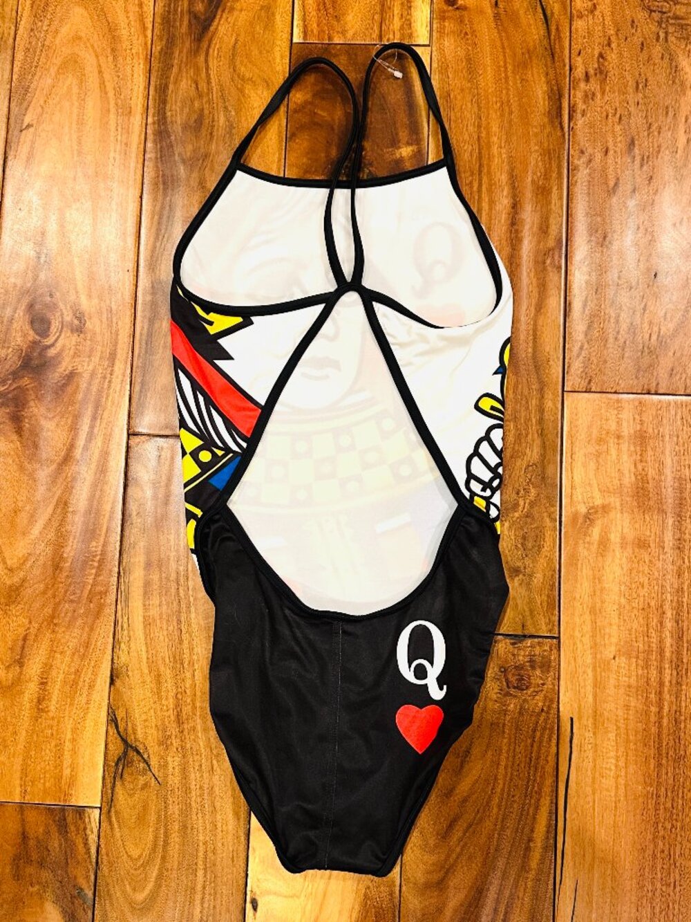 NWOT TURBO QUEEN OF HEARTS SWIMSUIT SMALL - Picture 2 of 6